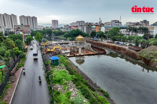 Hà Nội yêu cầu hoàn thành cải tạo, chỉnh trang hai bên sông Tô Lịch trước ngày 30-8