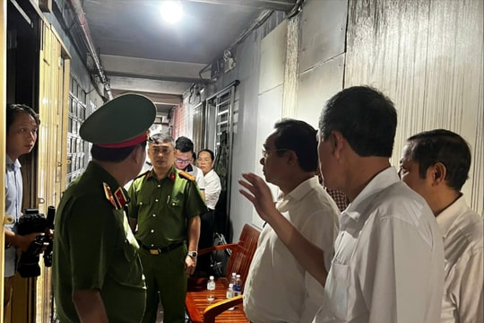 Thông tin chính thức vụ cháy chung cư khiến 8 người tử vong ở TP Hồ Chí Minh