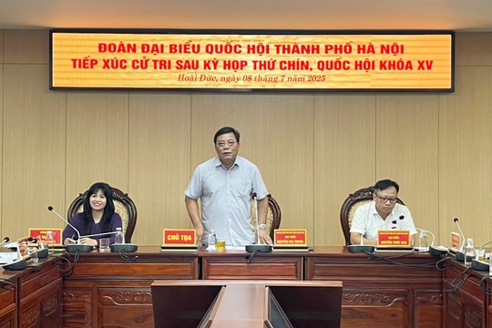 Cử tri 10 xã, phường của Hà Nội quan tâm những vấn đề liên quan thực hiện chính quyền địa phương hai cấp