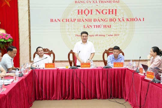 Hoàn thiện các bước tổ chức Đại hội Đảng bộ xã Thanh Oai lần thứ I