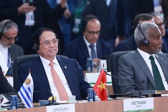 Tại Hội nghị thượng đỉnh BRICS mở rộng Thủ tướng nêu 5 đề xuất quan trọng về môi trường, khí hậu và y tế