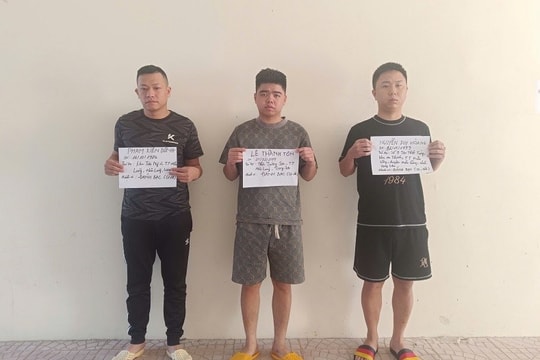Hữu Lũng (Lạng Sơn): Lập nhóm telegram để ghi lô - đề, giao dịch trên 1 tỉ đồng, 3 đối tượng bị bắt giữ