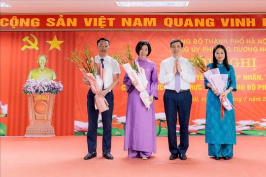 Phường Dương Nội thành lập 52 tổ chức Đảng trực thuộc