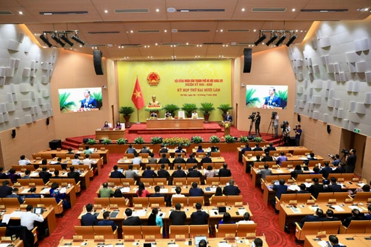 Khai mạc Kỳ họp thứ hai mươi lăm, HĐND thành phố Hà Nội khóa XVI
