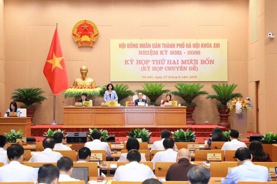 Sáng nay (8/7), khai mạc kỳ họp thứ 25 HĐND thành phố Hà Nội