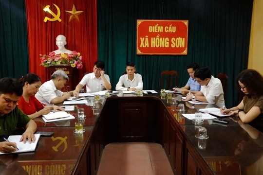 Xã Hồng Sơn triển khai các nhiệm vụ cấp bách trong công tác quản lý đất đai