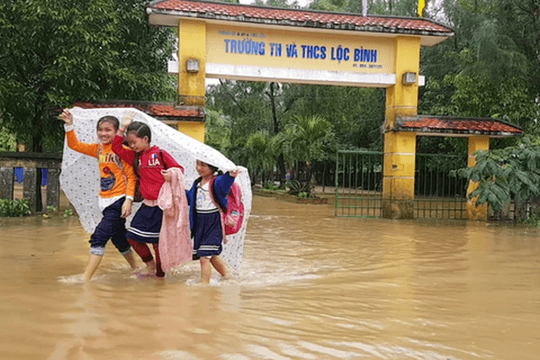 Ứng phó mưa lũ ở Bắc Bộ: Tuyệt đối không tổ chức sinh hoạt hè ở nơi có nguy cơ không an toàn