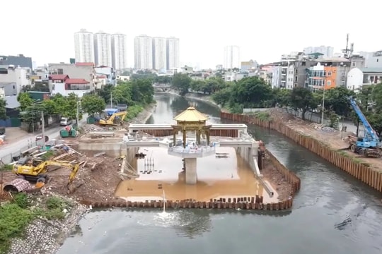 Hồi sinh sông Tô Lịch: Hà Nội tăng tốc cải tạo, quyết tâm về đích đúng hẹn