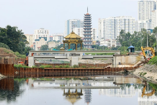 Cải tạo sông Tô Lịch vào giai đoạn nước rút