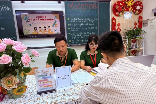 Đăng ký tuyển sinh trực tuyến vào lớp 6 đến 24h hôm nay (9-7)
