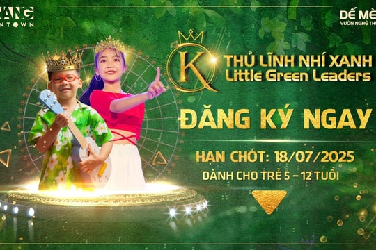 Da Nang Downtown đồng hành với cuộc thi King & Queen - Thủ lĩnh nhí xanh 2025