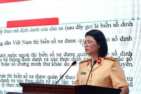 Công an Hà Nội tổ chức tập huấn nghiệp vụ đăng ký xe cho Công an cấp xã 