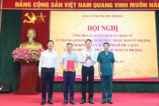 Phát huy tiềm năng, lợi thế, xây dựng phường Phú Thượng văn minh, hiện đại