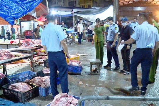 Không để thực phẩm bẩn tuồn ra thị trường