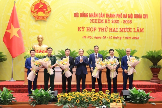 Bầu bổ sung 4 Ủy viên UBND thành phố Hà Nội nhiệm kỳ 2021-2026