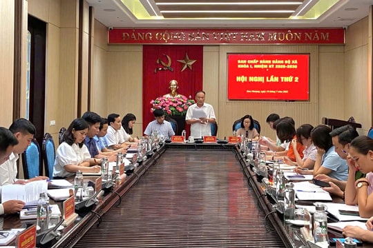 Đảng ủy xã Đan Phượng ban hành Nghị quyết phát triển kinh tế - xã hội 6 tháng cuối năm