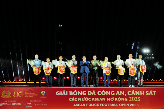 Giải bóng đá Công an, Cảnh sát các nước ASEAN mở rộng 2025 Thắt chặt tình hữu nghị và khát vọng xây dựng hòa bình, phát triển