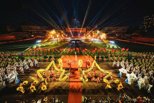 Lễ khai mạc Giải bóng đá Công an, Cảnh sát các nước ASEAN mở rộng 2025 Bản hòa ca của thể thao, nghệ thuật và tình hữu nghị