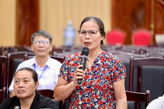 Cử tri xã Thanh Oai kiến nghị về việc chưa được cấp giấy chứng nhận quyền sử dụng đất nông nghiệp