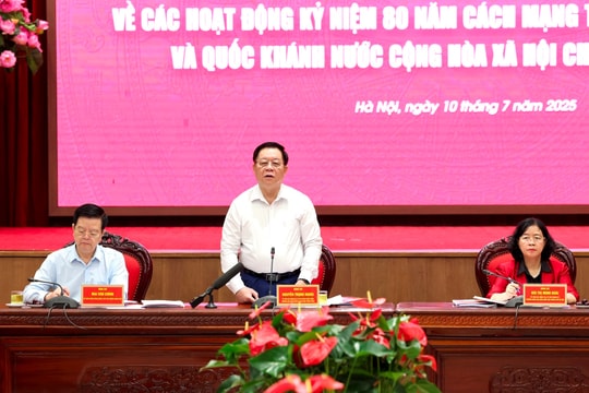 Chuẩn bị chu đáo các hoạt động kỷ niệm 80 năm Cách mạng Tháng Tám và Quốc khánh 2-9