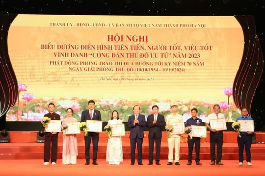 Quy định mới về Kỷ niệm chương “Vì sự nghiệp xây dựng, bảo vệ và phát triển Thủ đô”