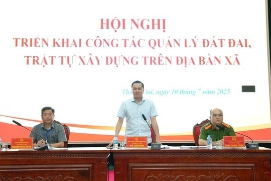 Xã Thanh Oai kiên quyết xử lý vi phạm đất đai