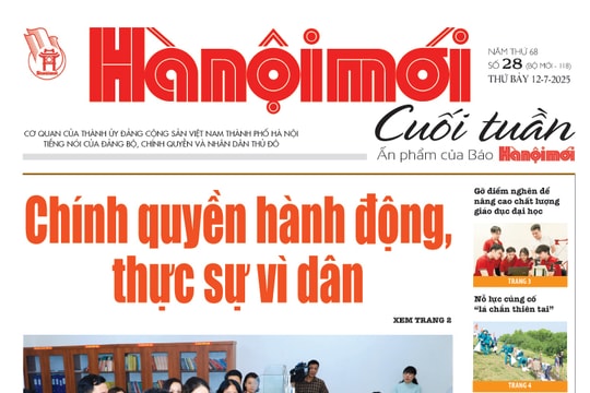 Đón đọc Hànộimới Cuối tuần số 28