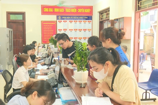 Xã Dương Hoà xây dựng nền hành chính hiện đại, phục vụ nhân dân