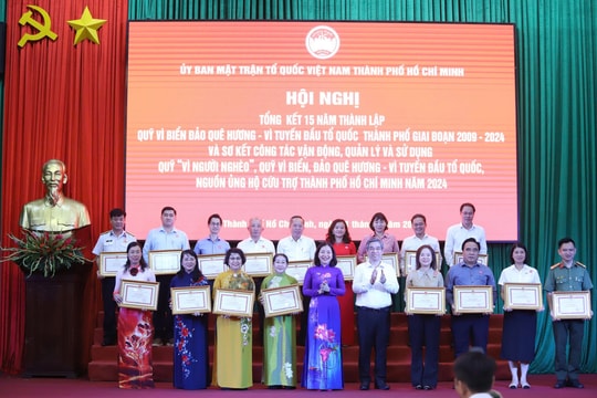Quỹ “Vì biển đảo quê hương - Vì tuyến đầu Tổ quốc” vận động hơn 550 tỷ đồng