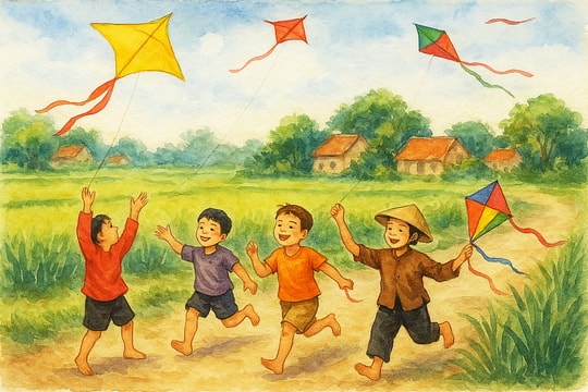 Cánh diều tuổi thơ