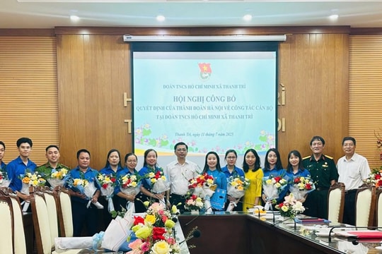Đồng chí Hoàng Minh Hằng làm Bí thư Đoàn xã Thanh Trì