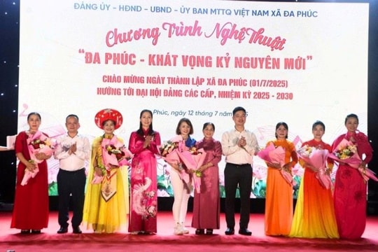 Ấn tượng chương trình nghệ thuật “Đa Phúc - Khát vọng kỷ nguyên mới”