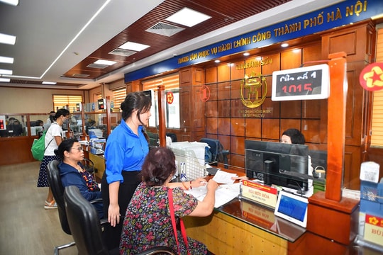 Thanh niên Thủ đô hỗ trợ vận hành chính quyền địa phương hai cấp