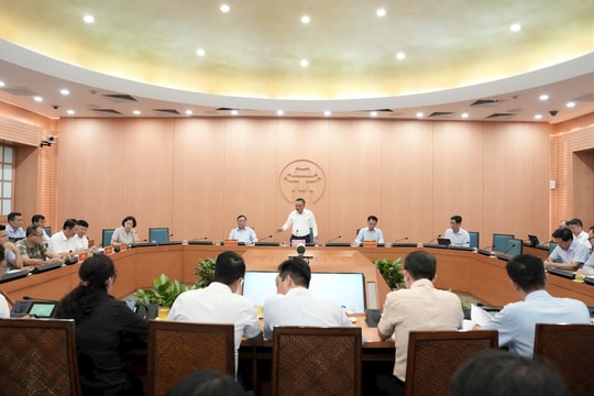 Chủ tịch UBND thành phố Hà Nội Trần Sỹ Thanh: Huy động tổng lực làm sạch đẹp Thủ đô chào mừng 80 năm Cách mạng Tháng Tám và Quốc khánh 2-9