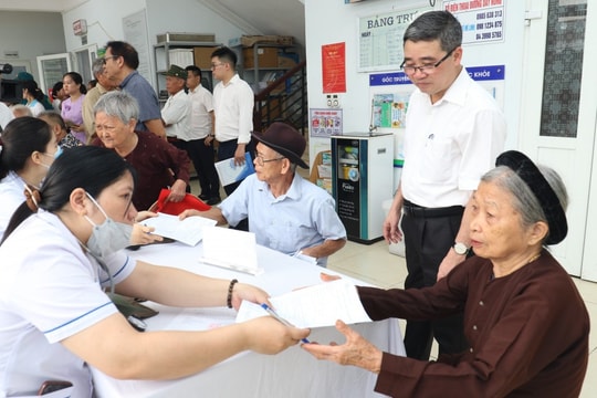 Xã Tiến Thắng chung tay chăm sóc sức khỏe người có công