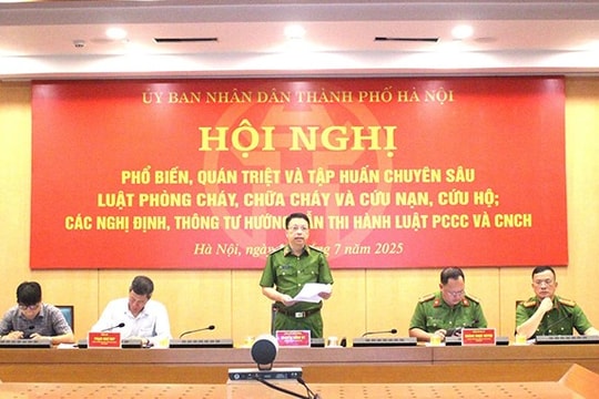 Hà Nội Vận động 100% hộ gia đình lắp đặt hệ thống cảnh báo cháy sớm
