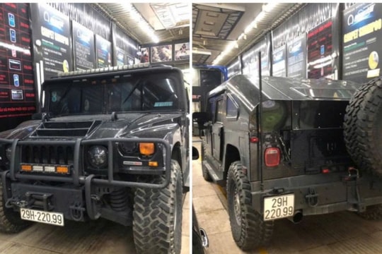 Hummer H1 Alpha độc nhất Việt Nam xuất hiện trên sàn xe cũ