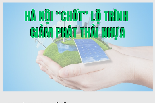 Hà Nội "chốt" lộ trình giảm phát thải nhựa