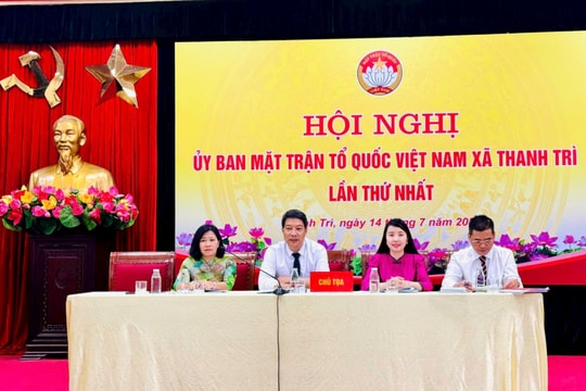 Xã Thanh Trì phát huy vai trò là trung tâm khối đại đoàn kết toàn dân tộc.