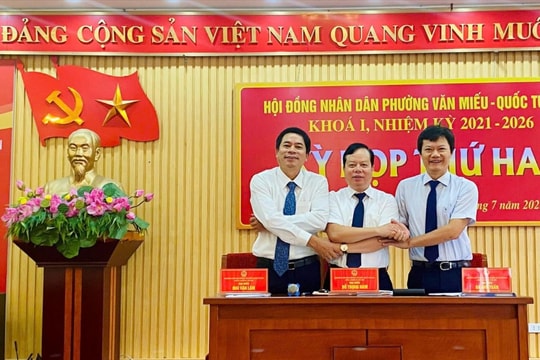 Quyết tâm xây dựng phường Văn Miếu - Quốc Tử Giám an toàn, thân thiện, hiện đại