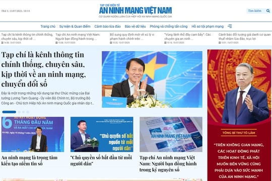 Ra mắt Tạp chí An ninh mạng Việt Nam