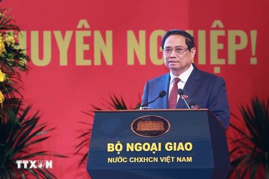 Thủ tướng: Đảng bộ Bộ Ngoại giao có quyết tâm cao, khát vọng lớn, tinh thần chiến đấu và đổi mới mạnh mẽ