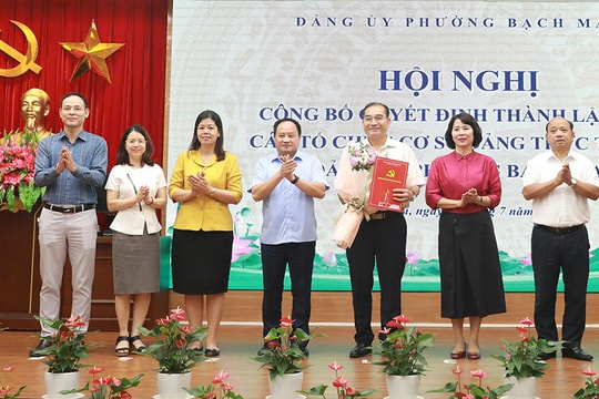 Khẳng định vai trò lãnh đạo của tổ chức Đảng ở cơ sở