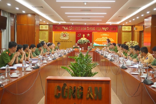 Công an Hà Nội và TP Hồ Chí Minh trao đổi kinh nghiệm bảo đảm an ninh trật tự
