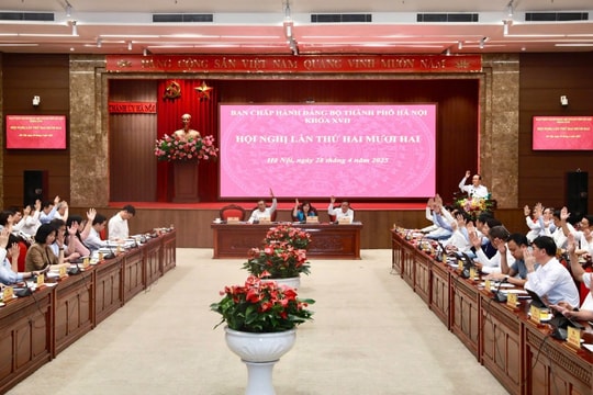 BCH Đảng bộ TP Hà Nội họp bàn phương hướng công tác nhân sự Đại hội XVIII