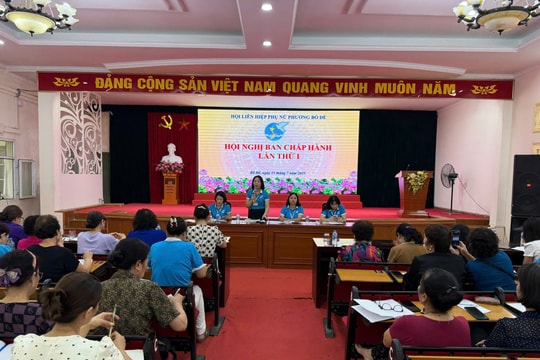 Hội Phụ nữ đóng góp tích cực vào sự phát triển toàn diện, bền vững của phường Bồ Đề