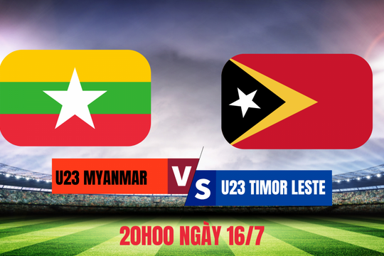 U23 Myanmar vs U23 Timor Leste: Cuộc chiến định đoạt cơ hội đi tiếp tại bảng C