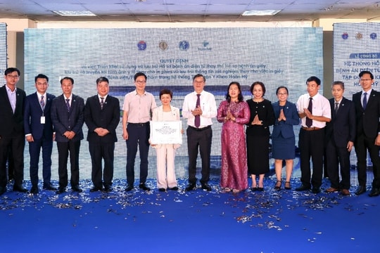 Tập đoàn y khoa Hoàn Mỹ công bố triển khai hồ sơ bệnh án điện tử
