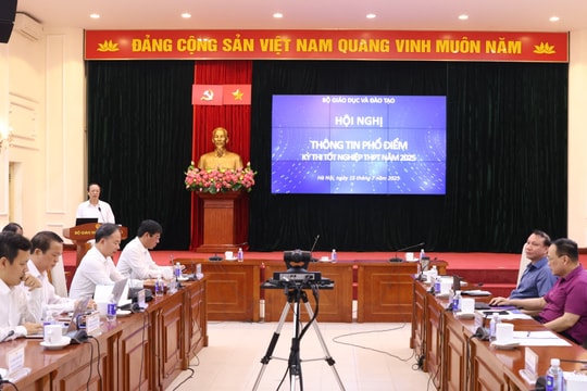 Công bố phổ điểm kỳ thi tốt nghiệp THPT năm 2025
