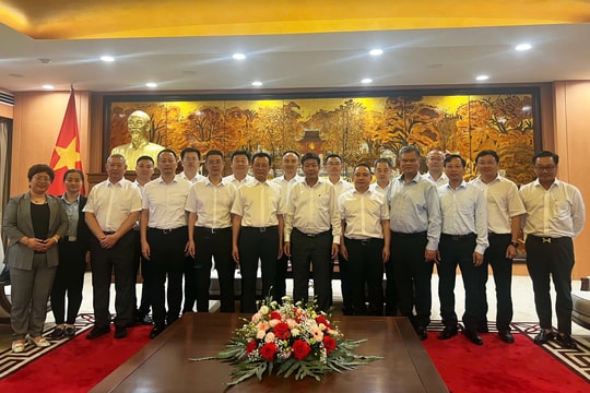Thúc đẩy mạnh mẽ các dự án hợp tác giữa Thủ đô Hà Nội và Trùng Khánh (Trung Quốc)